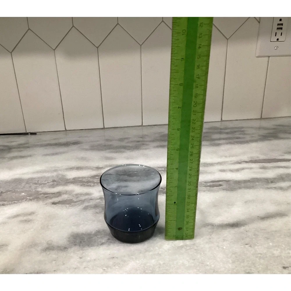 Vintage Libbey Apollo Dusky Blue Small 3